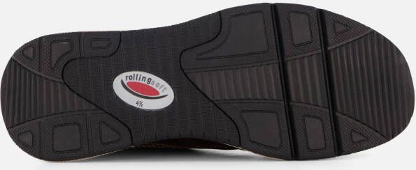 Gabor Rollingsoft Sneakers brons Textiel