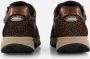 Gabor Rollingsoft Sneaker 76.878.42 Bruin Zwart Combi - Thumbnail 4