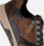 Gabor Rollingsoft Sneaker 76.878.42 Bruin Zwart Combi - Thumbnail 6