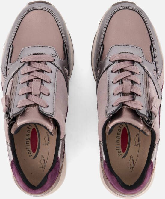 Gabor Rollingsoft Sneakers roze Synthetisch