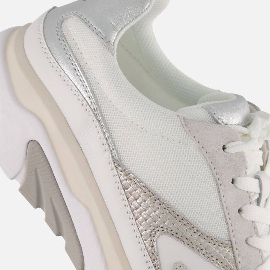 Gabor Rollingsoft Sneakers wit Leer
