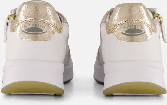 Gabor Rollingsoft Sneakers wit Leer