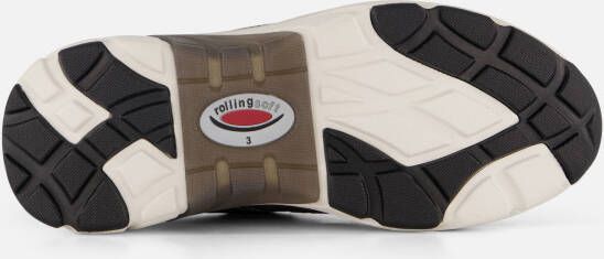 Gabor Rollingsoft Sneakers zilver Textiel