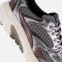 Gabor Rollingsoft Sneakers zilver Textiel - Thumbnail 5