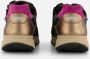 Gabor rollingsoft sensitive 56.878.63 dames rollende wandelsneaker zwart - Thumbnail 6