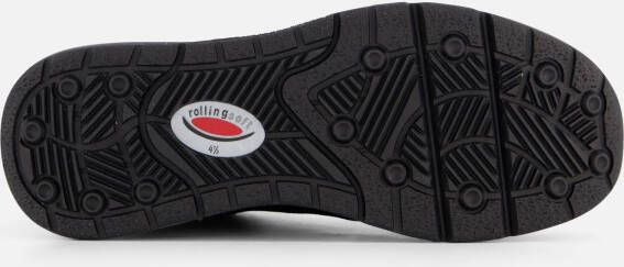 Gabor Rollingsoft Veterboots zwart Suede
