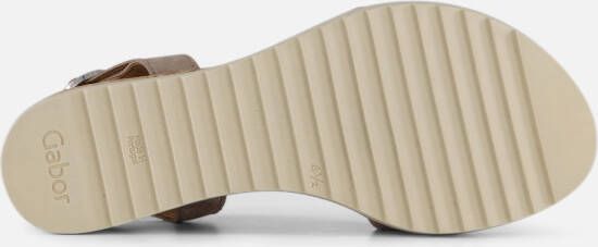 Gabor Sandalen beige Leer
