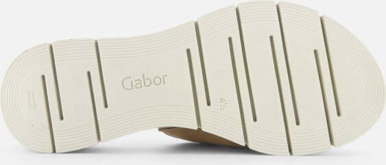 Gabor Sandalen beige Suede