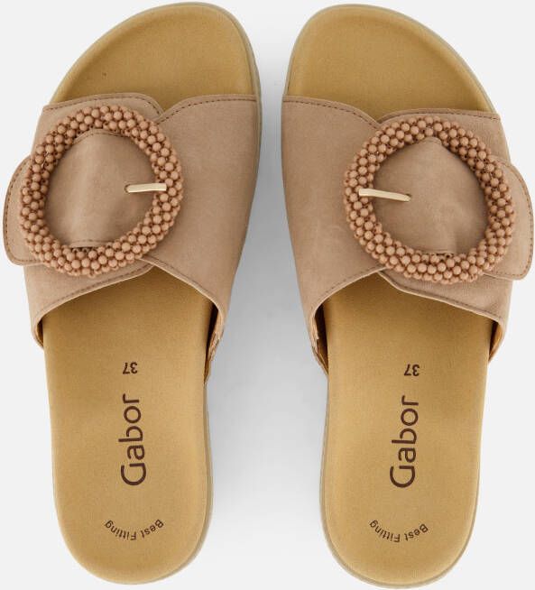 Gabor Sandalen beige Suede