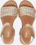 Gabor Iridescent Leather Sandals Gray - Thumbnail 7