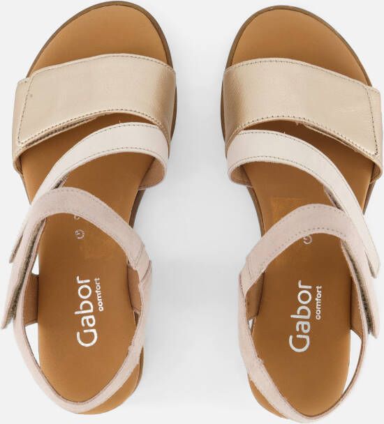 Gabor Sandalen beige Synthetisch