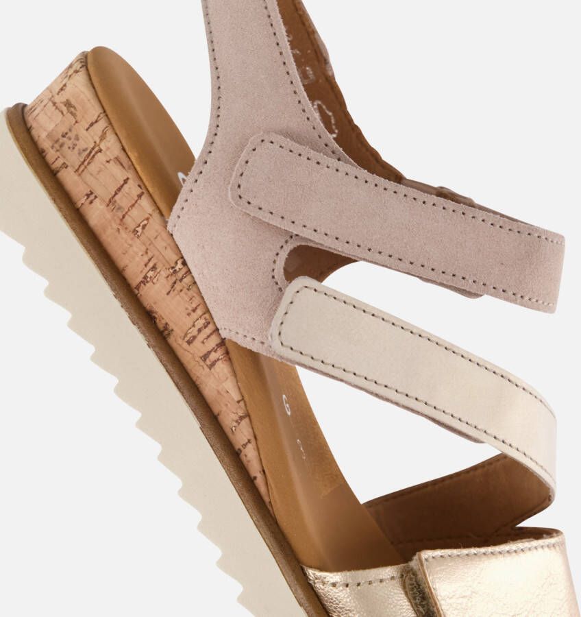 Gabor Sandalen beige Synthetisch