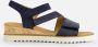 Gabor Sandalen blauw Leer - Thumbnail 5