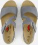 Gabor Sandalen blauw Nubuck Dames - Thumbnail 4