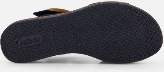 Gabor Sandalen blauw Nubuck