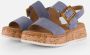 Gabor sandalen 62.744.26 LICHTBLAUW - Thumbnail 5