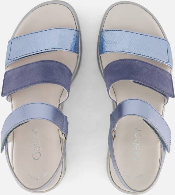 Gabor Sandalen blauw Synthetisch