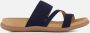 Gabor Slippers sleehak zomerschoen pantoffels met ademende leren voering - Thumbnail 7