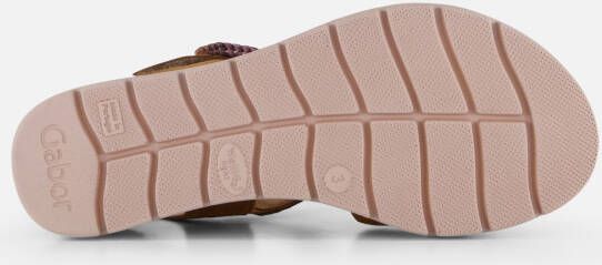 Gabor Sandalen cognac Suede