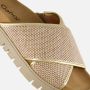 Gabor Sandalen goud Textiel Dames - Thumbnail 6