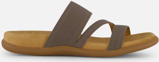 Gabor Sandalen grijs Textiel