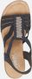 Gabor Platte sandalen voor dames in effen kleur - Thumbnail 6