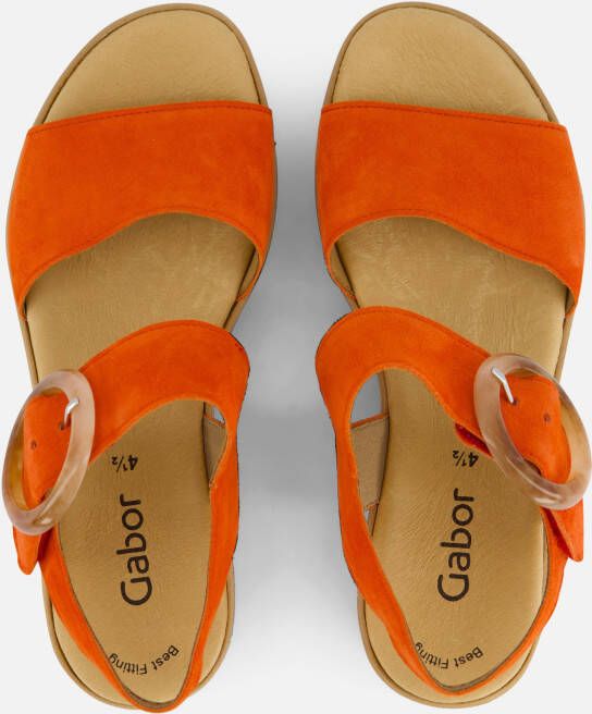 Gabor Dames Sandalen 44.550.13 Oranje - Foto 5