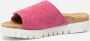 Gabor Fuchsia Leren Sandalen Pink Dames - Thumbnail 3