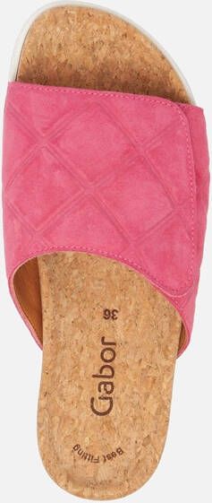 Gabor Slippers roze Suede