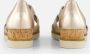Gabor Gouden Leren Sandalen Stijlvol Ontwerp Yellow Dames - Thumbnail 12