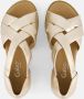 Gabor Gouden Leren Sandalen Stijlvol Ontwerp Yellow Dames - Thumbnail 13