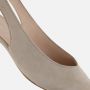 Gabor Slingback Pumps beige Suede Dames - Thumbnail 5