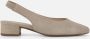 Gabor Slingback Pumps beige Suede Dames - Thumbnail 6