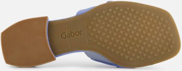 Gabor Slippers blauw Suede Dames - Foto 5