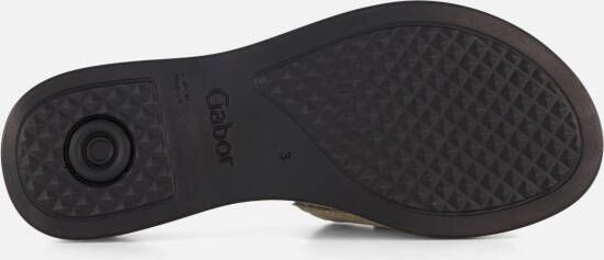 Gabor Slippers grijs Textiel