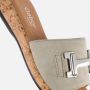 Gabor Slippers grijs Textiel - Thumbnail 4