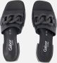 Gabor Slippers zwart Textiel - Thumbnail 2
