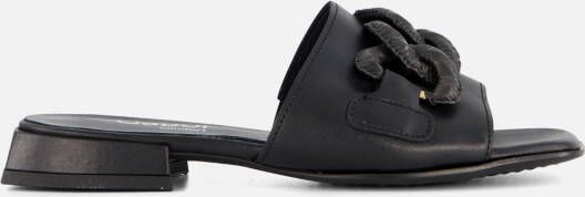 Gabor Slippers zwart Textiel
