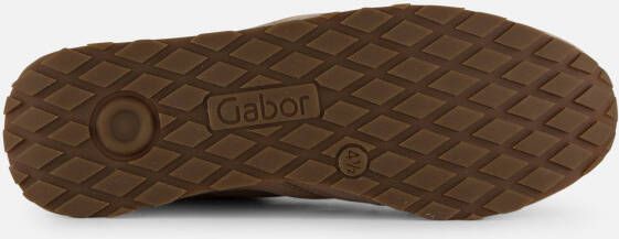 Gabor Sneakers beige Textiel