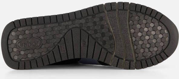 Gabor Sneakers blauw Suede