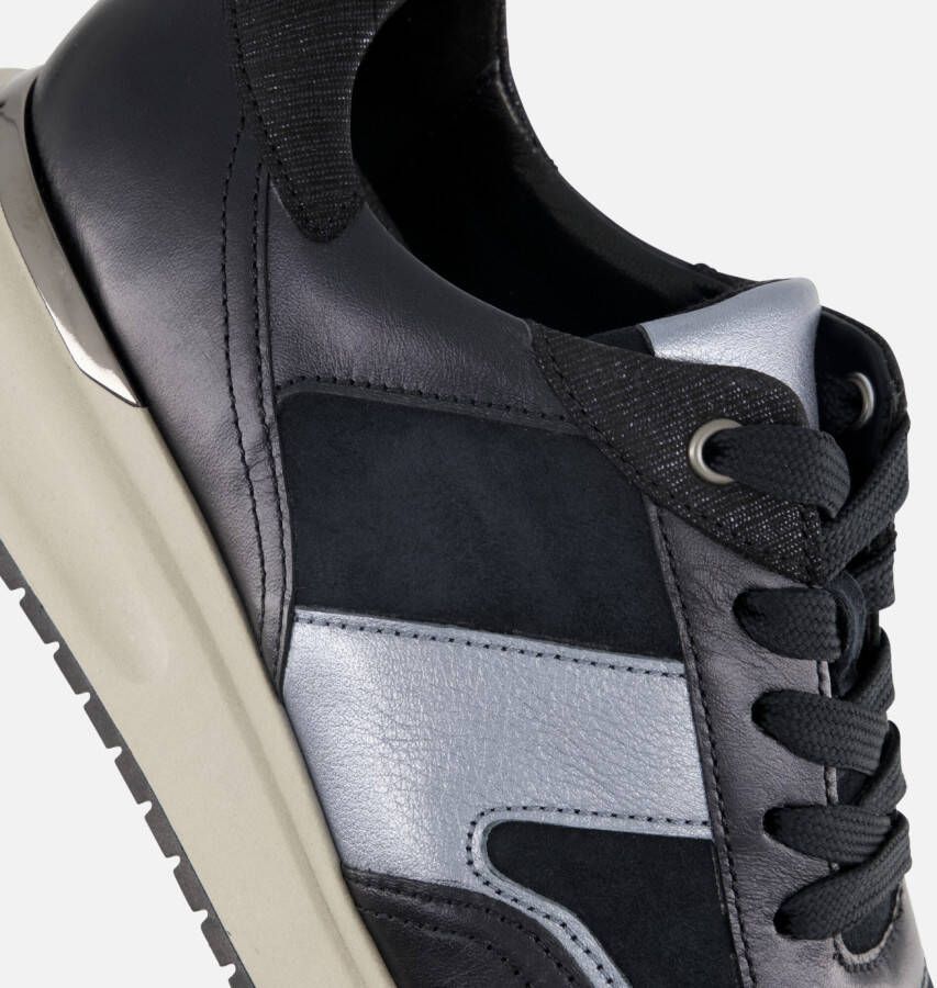 Gabor Sneakers blauw Suede