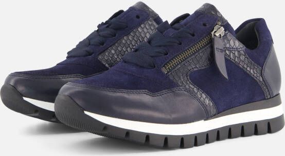 Gabor Dames Sneakers 36.438.36 Donkerblauw - Foto 4