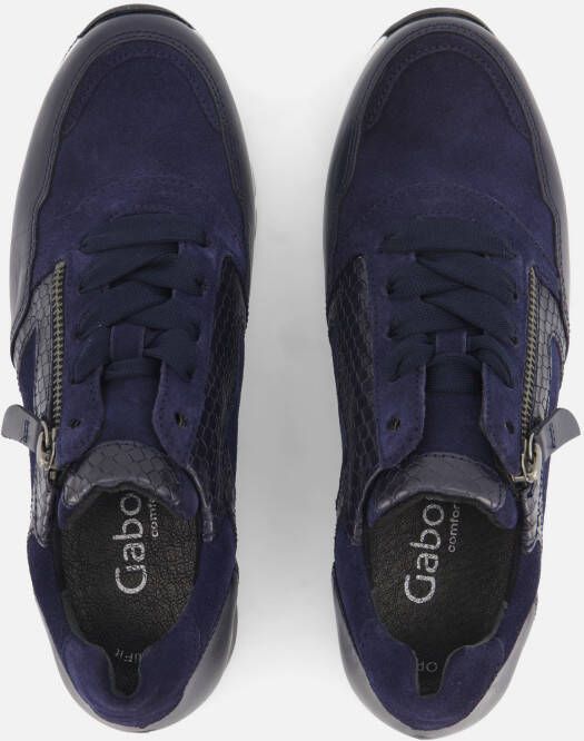 Gabor Dames Sneakers 36.438.36 Donkerblauw - Foto 6