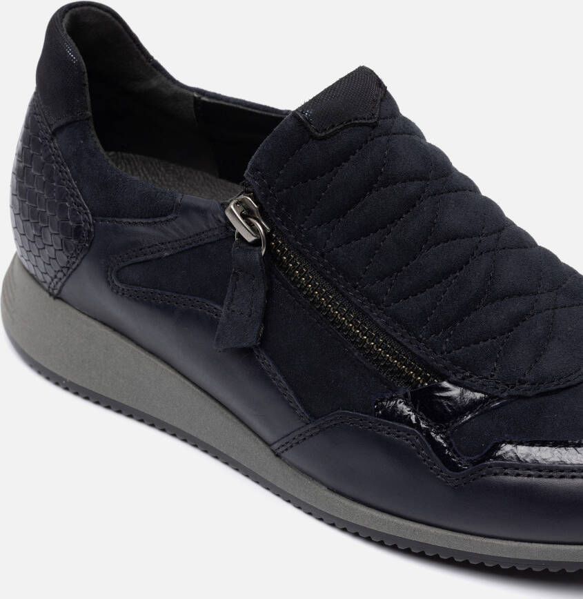 Gabor Sneakers blauw Suede