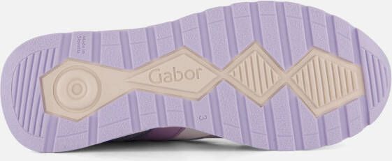 Gabor Sneakers blauw Suede