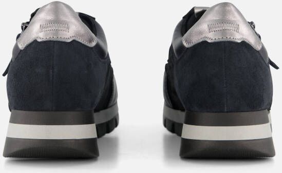 Gabor Sneakers blauw Suede