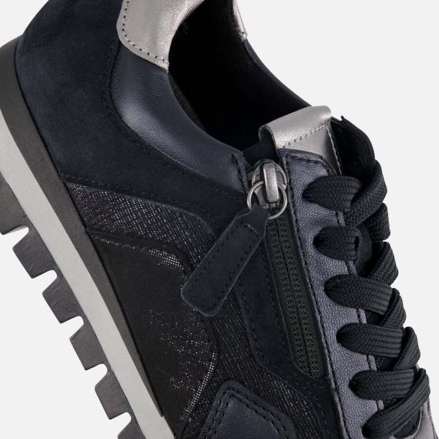Gabor Sneakers blauw Suede