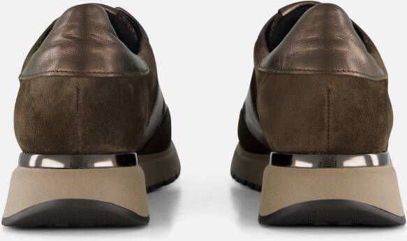 Gabor Sneakers bruin Suede