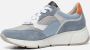 Gabor 86.475.36 Grey Blue Orange Lage sneakers - Thumbnail 6