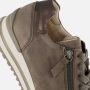 Gabor -art 76.528 20- sneaker- taupe-suede-veter rits-H leest - Thumbnail 6